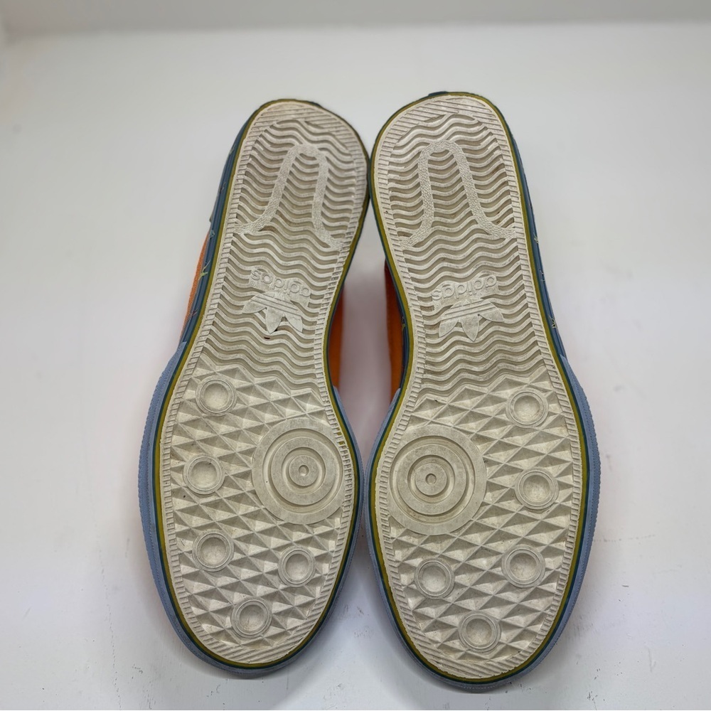 Adidas Originals Nizza Pride Slip-On Sneakers Rainbow Multicolor Men’s Size 8.5 - Picture 6 of 7